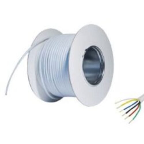 6 Core Security Alarm Cable White 100m